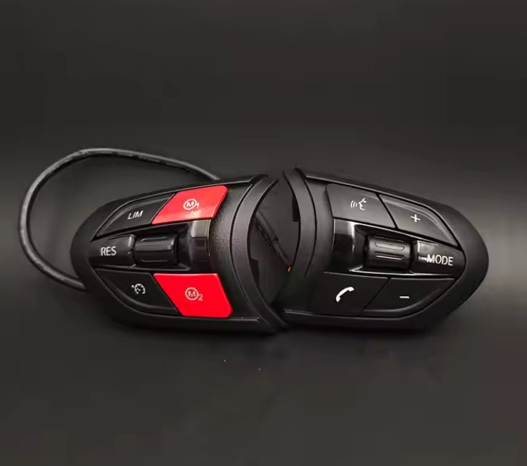 BMW F-SERIES STEERING WHEEL SWITCH PACKS / BUTTONS (RED) - M2 M3 M4 M5 M6